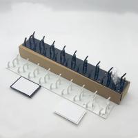 Estante para sombreros de pared con 9 rejillas, práctico soporte de exhibición para sombreros, organizador de gorras de béisbol multicapa montado en la pared para sala de estar - details 1