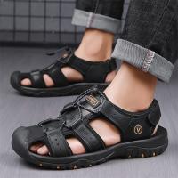 Sandalias de hombre, adecuadas para exteriores, camping, playa. - details 4