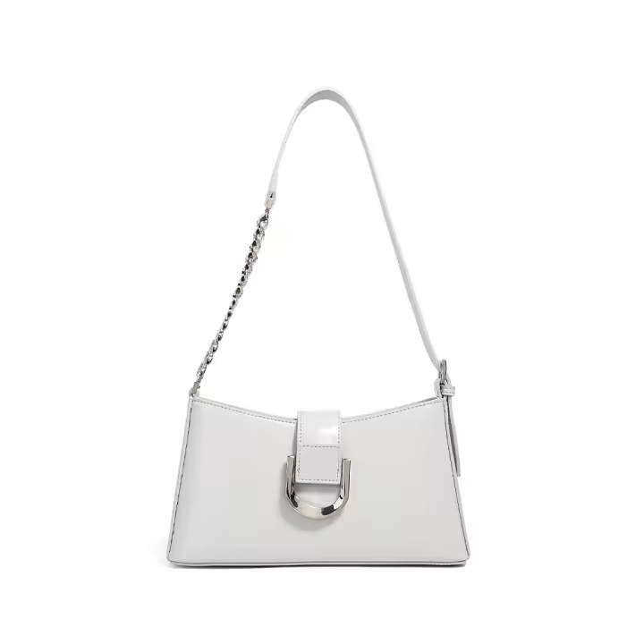 Premium commuter debajo del brazo bolso de las mujeres versátil moda bolso de hombro de piel de vaca baguette bolso de mensajero - 1