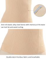 Entrenador de cintura cinturón adelgazante para mujer, faja para gimnasio, Fitness, corsé de Control del vientre, moldeador de cuerpo para mujer, envoltura de cintura para pérdida de peso - details 20