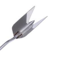 Removedor de semillas de piña de acero inoxidable, pelador de piña portátil con mango de madera, Clip multifuncional para excavación de ojos en el hogar - details 3