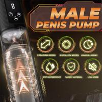 Bomba eléctrica para pene, vibradores para agrandar el pene, bomba extensible, entrenador de pene, masturbadores masculinos, taza, bomba para pene, Juguetes sexuales para hombres mayores de 18 años - details 1