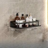 Toalla de ducha de aluminio para champú y cosméticos para pared de baño, cepillo de dientes, portavasos, 1 pieza - details 3