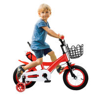 Bicicleta de acero rico en carbono para niños, 12 pulgadas, para niños de 3 a 9 años - details 0