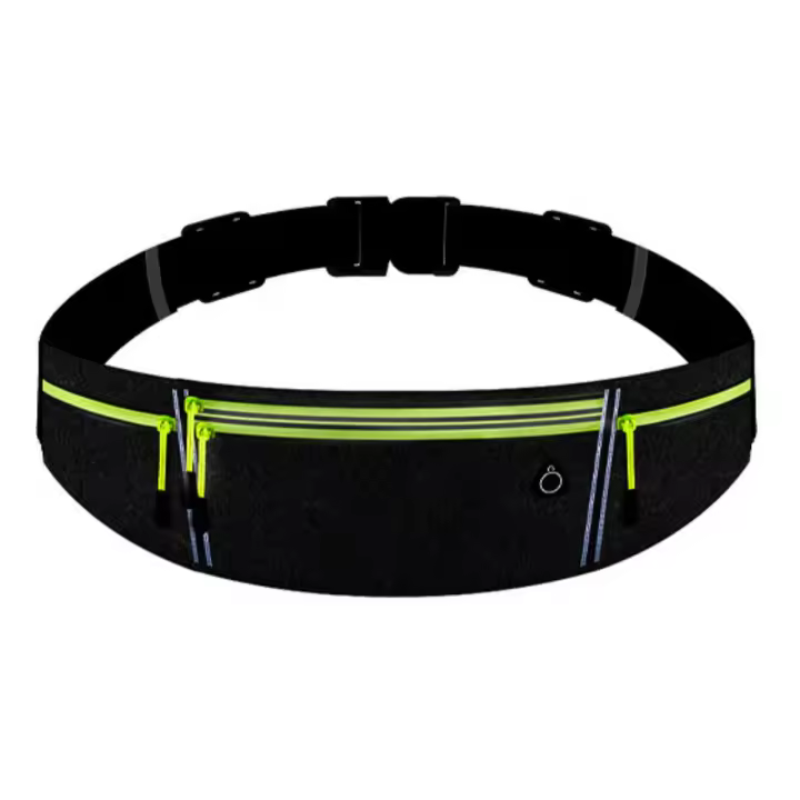 Con bolsa para botella, riñoneras para correr, ligeras, impermeables, para maratón, funda para correr, bolsa para teléfono deportiva multifunción, Rinning - 1