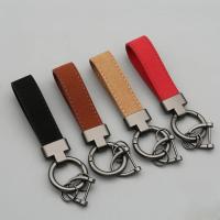 Lujoso Llavero de Cuero Cinturón Negro Regalo de Joyería para Hombres y Mujeres - details 2