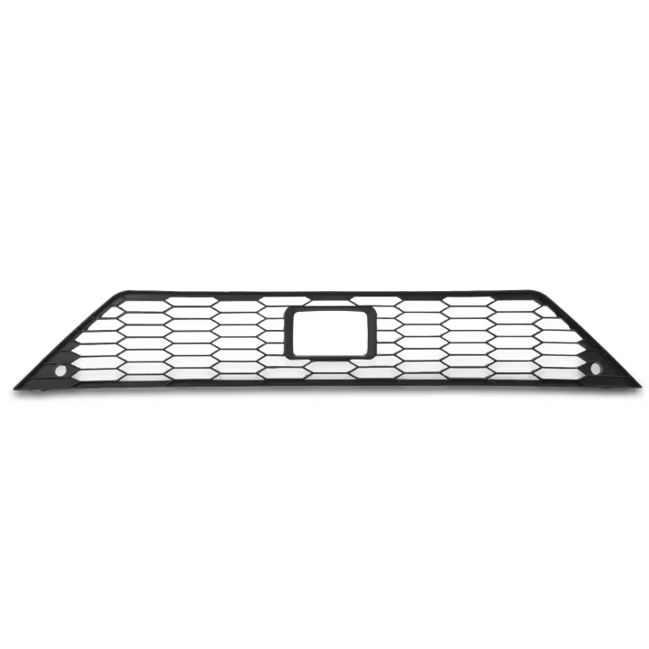 Rejilla inferior del parachoques delantero 5F 0853667 M Rejilla de malla inferior central de parachoques delantero ABS negro para SEAT Leon FR 5F MK3 Facelift - 1