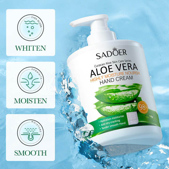 Sadoer Aloe Vera Moisturizing And Nourishing Hand Cream Autumn And Winter Skin Rejuvenation Hand Cream