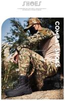 Greatshoes Zapatos de senderismo de cuero de alta calidad para hombre, botas de guardabosques personalizables para el desierto al aire libre para verano - details 3