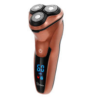 Máquina de Afeitar Eléctrica 3D Recargable para Hombres - Afeitado Húmedo y Seco - Pantalla LED - details 9