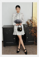 Vestido Cheongsam Mejorado de Alta Gama Qifan 2025 Primavera-Verano Estilo Chino Ligero para Mujeres - details 11