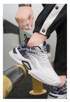 Deportes informales de alta calidad para hombre con parte superior de malla transpirable, suela elástica de PVC, zapatos cómodos para caminar, zapatos de gran tamaño para el verano - details 8