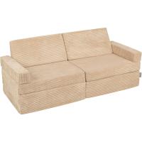 Sofás Plegables para Niños Sillón Colchón Infantil Plegable, Beige - details 7