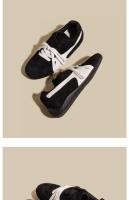 Zapatos de entrenamiento retro americanos alemanes para mujer, estilo ins marea 2025, verano, nuevo fondo plano, combinación de colores, estilo Forrest Gump. - details 15