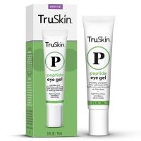 Gel para ojos con péptidos TruSkin – Mejora la apariencia de ojeras y líneas para un área de ojos más brillante – Cuidado debajo de los ojos con péptidos, células madre vegetales y ácido hialurónico – Despierta los ojos cansados, 0.5 fl oz - details 0