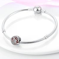 Pulsera de encanto S925 Plata esterlina 100% real con diseño de animales para mujeres joyería fina de cumpleaños regalo con piedra principal de zirconia y otros materiales naturales - details 14
