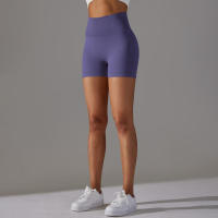 Hamidou pantalones cortos de Yoga para mujer, Shorts de Fitness para correr, ciclismo, transpirables, cintura alta, entrenamiento, gimnasio, Verano - details 67