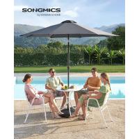 Sombrilla de Jardín 300 cm, UPF 50+, Parasol, 30 ° de Inclinación en dos Direcciones, con , para Patio, Terraza, , Piscina, sin Base, Beige GPU30BE - details 63