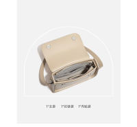 Bolsos de tofu para mujer, bolsos retro de alta gama para las axilas, nuevas bolsas de sillín, bolsos de hombro para viajeras, bolsos cuadrados pequeños cruzados. - details 6