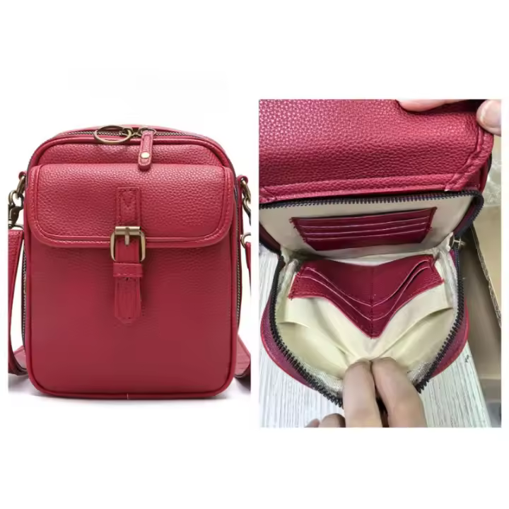 Bolso de almacenamiento de moda, bolso de hombro informal, bolso de mensajero para teléfono móvil. - 1