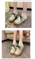 Zapatos informales De malla para mujer, zapatillas Retro transpirables De suela gruesa, De entrenamiento, para verano - details 72