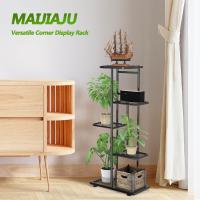 Estante de Almacenamiento para Plantas Metal Negro, Herramientas de Jardín y Guantes, 141 cm, Para Interior y Exterior, Escaleras para Plantas, para Balcón - details 68