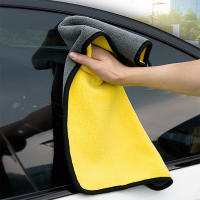 Toalla de Microfibra Super Absorbente 30x60CM para Lavado de Coches y Limpieza de Ventanas Herramientas de Limpieza Doméstica Polishing - details 3