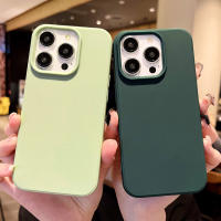 Funda de teléfono suave de colores caramelo a la moda para IPhone 16, 12, 14, 13, 15 Pro Max, 14Plus, parachoques de cámara, protección contra golpes, funda mate - details 1