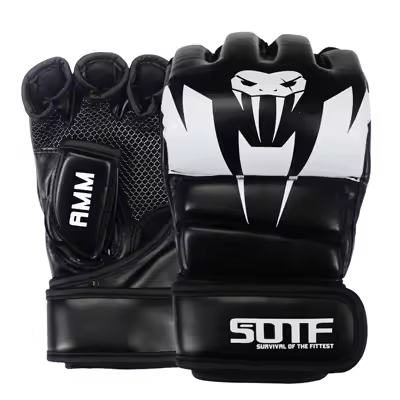 SOTF-guantes de boxeo Multicolor de serpiente venomosa, guantes de lucha de boxeo, caja de almohadillas Sanda, Tigre, Muay Thai, muay thai - 1