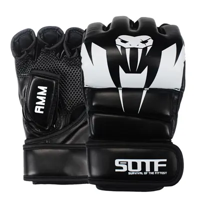 SOTF-guantes de boxeo Multicolor de serpiente venomosa, guantes de lucha de boxeo, caja de almohadillas Sanda, Tigre, Muay Thai, muay thai - 1