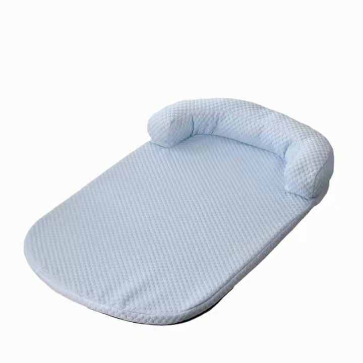 Cojín de Mascota de Seda de Hielo Almohada de Verano Desmontable para Sofá de Dormir - 1