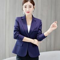 Blazer Elegante para Mujer Traje de Oficina Formal de Talla Delgada Chaqueta con Bolsillos - details 15