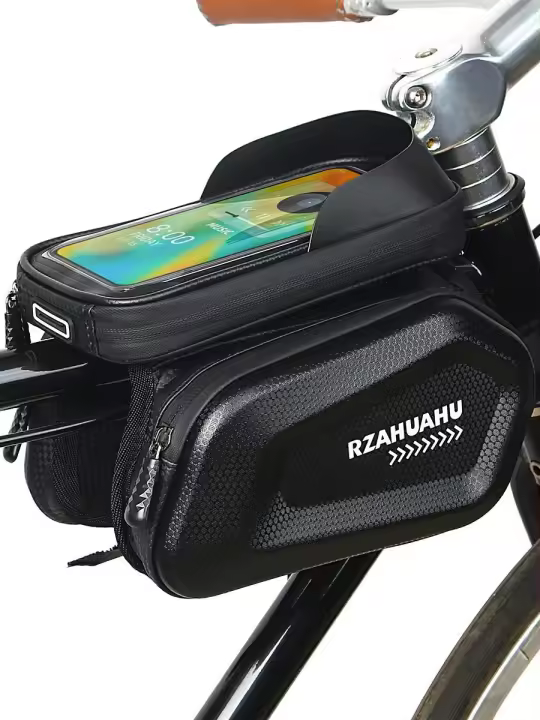 Bolsa Impermeable para Teléfono de Bicicleta de Montaña, Bolsa de Almacenamiento para Bicicleta, Accesorios de Ciclismo - 1