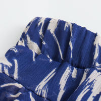 Conjuntos de Falda de Verano para Mujer OUWU Camisa de Manga Larga con Cuello de Lazo, Tops, Minifaldas Acampanadas, Estilo Vintage - details 20