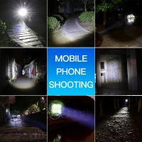 Linterna LED Recargable por USB Resistente al Agua, Telescópica, Potente Lámpara de Antorcha, Zoom de Trabajo al Aire Libre, Lanterna Portátil para Senderismo, Camping, Auto Defensa, Enseñanza, Buscado Nocturno, Exploración de Cuevas - details 17