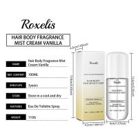 Spray de fragancia de crema, fragancia natural, fresca, encantadora y duradera, cuerpo diario, vainilla después de la oreja, elegante - details 0