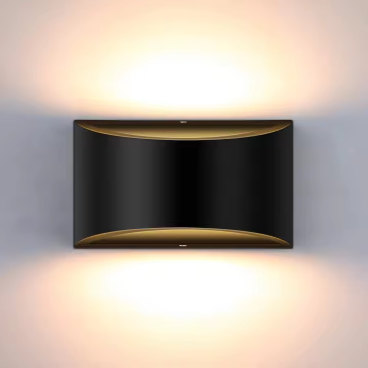 Luz de Pared Blanca Fresca 7W Lámpara Decorativa para Sala de Estar, Dormitorio, Pasillo, Escalera - 1