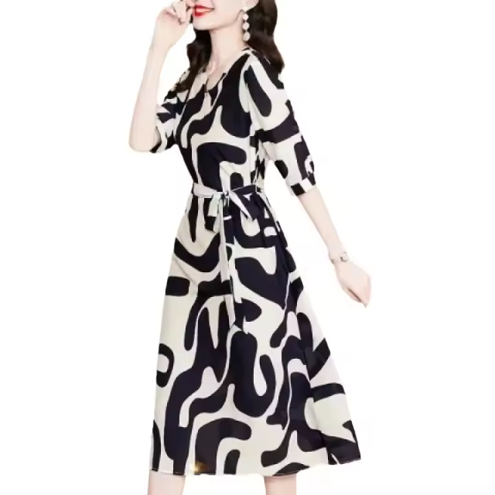 Elegante tin dre combinado con falda de mujer de moda ted high-e - 1