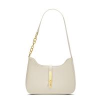 Elegante Bolso Cruzado de Hombro Negro con Cierre de Hebilla Dorada Bolso Cruzado de Día a Día para Trabajo, Compras, Viajes, Forro de Poliéster Duradero - details 4
