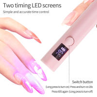LULAA-Mini linterna Led Uv portátil profesional, herramientas de arte de uñas, Gel para lámpara de secado de uñas - details 5