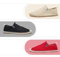 Zapatos transpirables casuales de pescador de lona para hombre, moda de verano - details 4