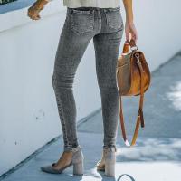 Vaqueros de cintura baja para mujer, tendencia 2025, estilo holgado en gris - details 9