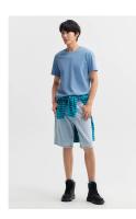 Camiseta Casual de Manga Corta Semir 2024 Algodón Puro Cuello Redondo Top de Moda para Hombres - details 23