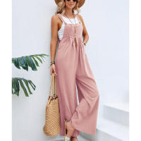 Overoles casuales de color sólido para mujer, gran venta - details 14