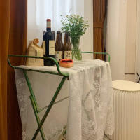 Mantel de Encaje Blanco Vintage Ideal para Hoteles, Bodas, Fiestas, Picnics - details 12