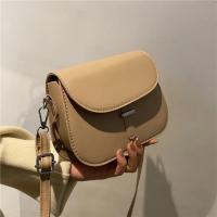 Bolso cruzado de cuero PU para mujer, cartera pequeña de diseñador, semicircular, estilo Retro, a la moda - details 12