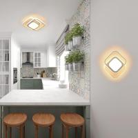 Goeco LED Plafón de Techo Lámpara de Techo Moderna de Doble Cuadrado 2500 LM - details 4