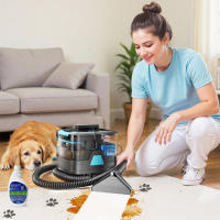 Limpiador de alfombras portátil C8 de 400W y 20KPa para manchas en alfombras, coches, sofás y pelo de mascotas, máquina de limpieza de tapicería con función de pulverización y succión. - details 3