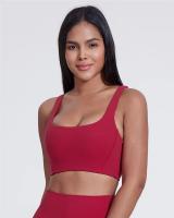 SHINBENE-sujetadores deportivos acolchados Super Cloud 2,0, Top corto con espalda cruzada, sujetador de impacto medio para entrenamiento y Yoga - details 2