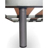 Cama de Acero anti-ruido reforzada 40x30 + Patas Cilíndricas de 32cm 2 Somieres de 90cm con Abrazaderas - details 7